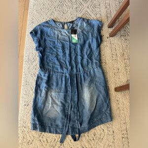 Jean/Denim T-shirt Dress